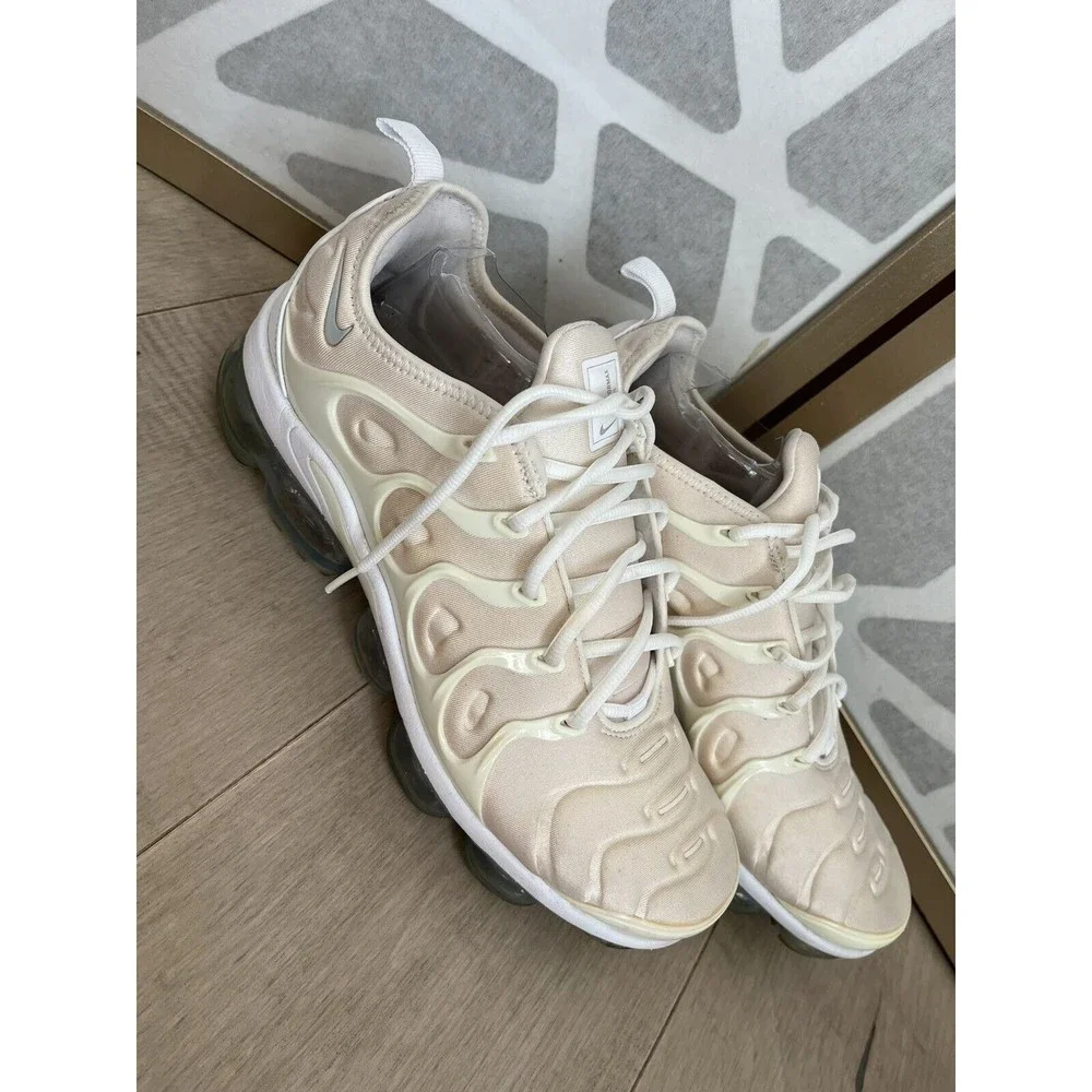 Nike Air Vapormax Plus Platinum Men 10.5 Wm 12 Eu 44.5 Retro Running Sneakers